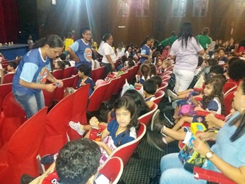 Aula passeio Teatro Boa Vista