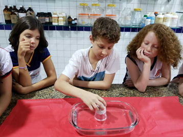 Aulas no Laboratório