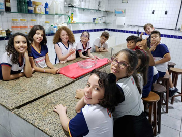 Aulas no Laboratório