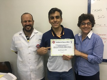 Entrega dos Certificados de Honra ao Mérito I Bimestre