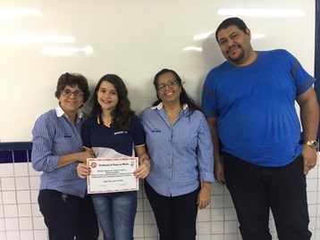 Entrega dos Certificados de Honra ao Mérito I Bimestre