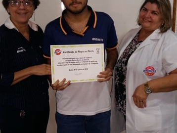 Entrega dos Certificados de Honra ao Mérito I Bimestre